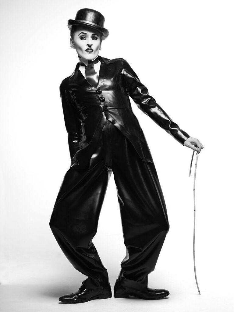 Latex Charlie Chaplin